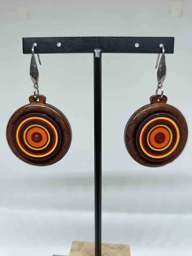 Boucles d'oreilles Faso A4
