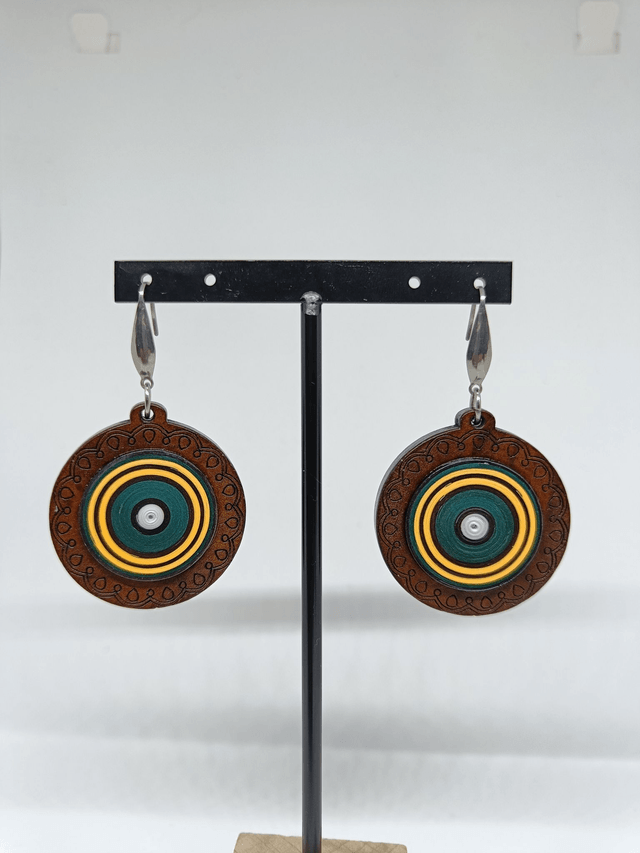 Boucles d'oreilles Faso A3