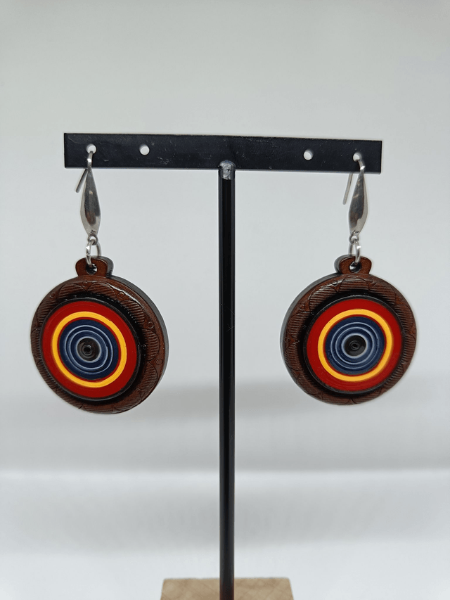 Boucles d'oreilles Faso A1